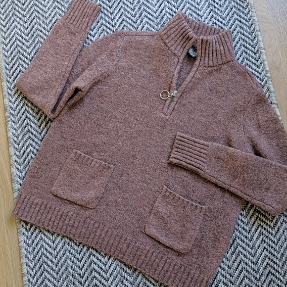 Marled Sweaters - Marled Reunited 1/4 Zip Sweater Small